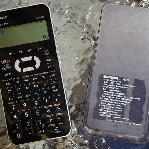 Sharp EL-W535XBSL Scientific Calculator with WriteView - Picture 7 of 9